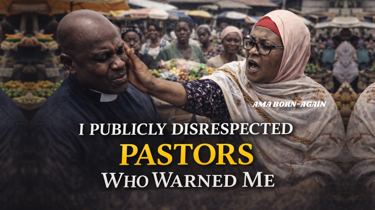Я публично дал пощёчину и проявил неуважение к пасторам, которые предупреждали меня на рынке: МОЯ...