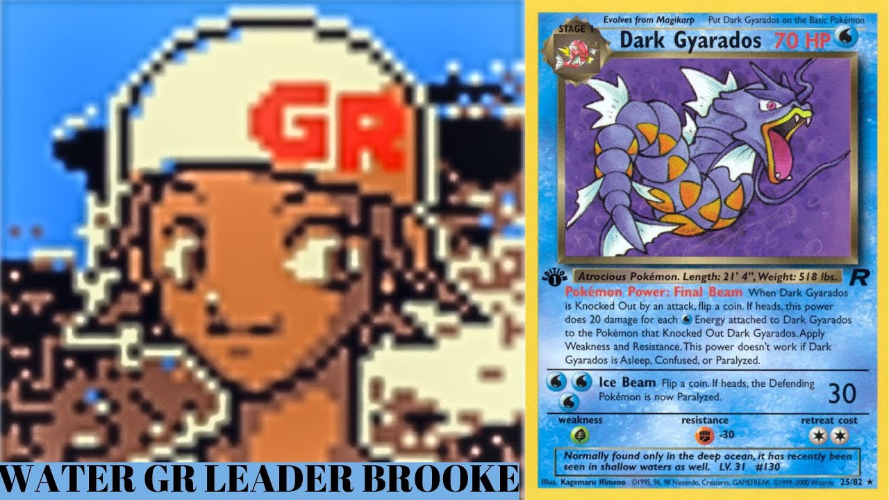 Washing BROOKE away in the WATER FORTRESS [POKEMON TRADING CARD GAME 2]