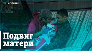 Женщина одна воспитывает 3 детей с ДЦП