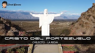 Vuelo de drone en el Cristo de Portezuelo, Chilecito | La Rioja, Argentina