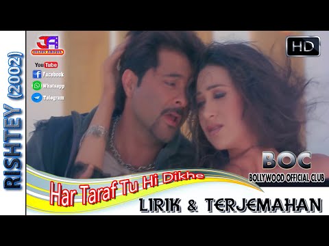 HAR TARAF TU HI DIKHE - OST. RISHTEY (LIRIK & TERJEMAHAN)