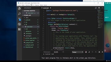 Master Flutter Dart De cero a experto - Flutter Primeros Pasos -  1 Primera Aplicación