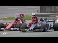 Vettel hitches a lift after crash  2017 malaysian grand prix