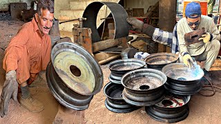 Manufacturing Process Of Wheel Rim Pk Amazing Skills 