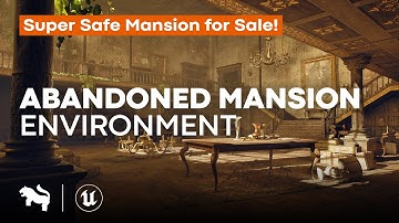 Abandoned Mansion Environment | Showcase | Unreal Engine | Game-Ready Assets