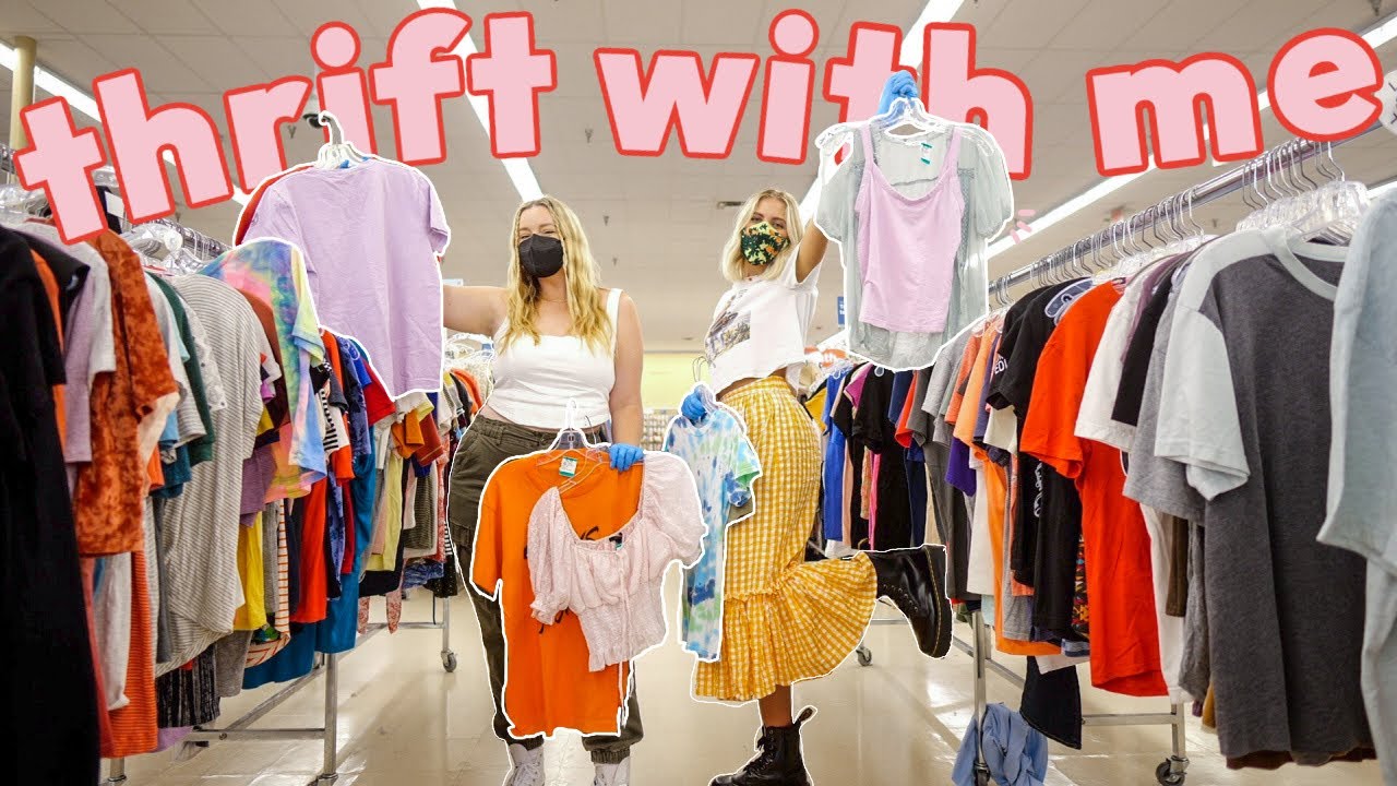 COME THRIFT WITH ME FOR SUMMER & A LITTLE BIT FOR FALL try on thrift ...