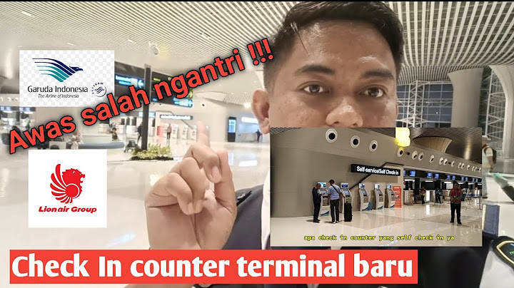 check in di bandara baru sultan hasanuddin 2024