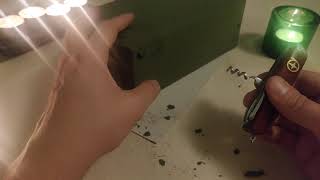 ASMR Cutting and Drilling Foam With Swiss Army Knife screenshot 2