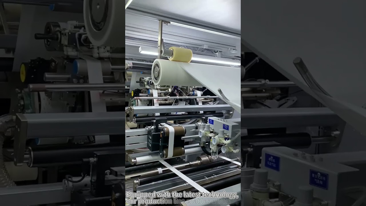 disposable pad production line