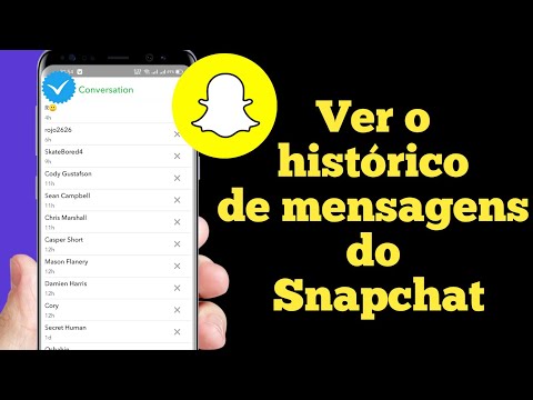 Vídeo: Como você vê as mensagens privadas no Snapchat?