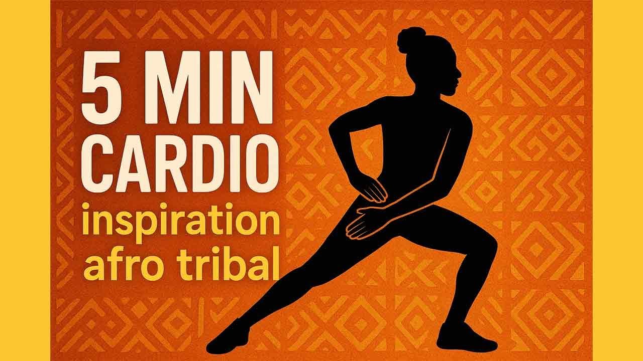 🎶 5 min de cardio avec un zeste de vibes tribales🔥