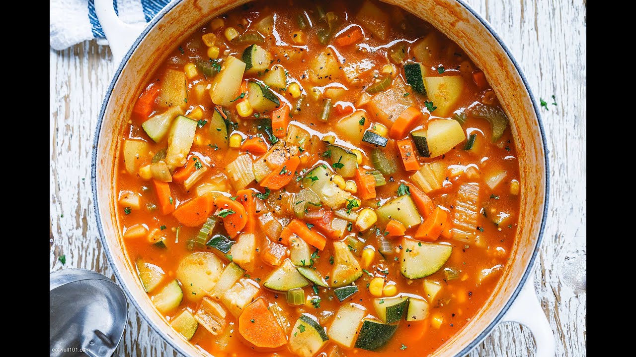 Veg Soup Recipe Tasty, Simple Vegetable Soup Healthy Winter Veg Soup cookingwithsagar