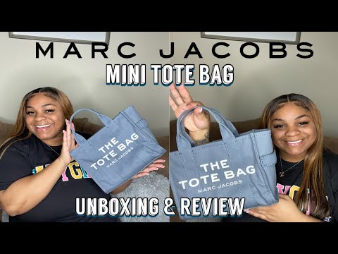 MARC JACOBS THE TOTE BAG UNBOXING & REVIEW + WHAT FITS INSIDE?