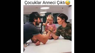 Çocuklar Anneci Çıktı