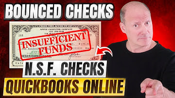 How To Handle Bounced Checks In QuickBooks Online