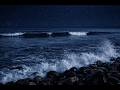Relaxing Ocean Waves at Night 🌙 Fall Asleep Fast &amp; Stay Asleep