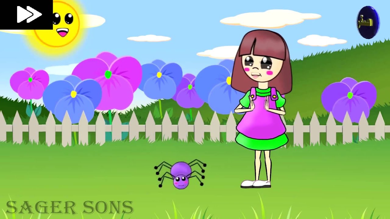 Incy Wincy Spider 2 Nursery Rhyme ( Fast to Slow ) YouTube