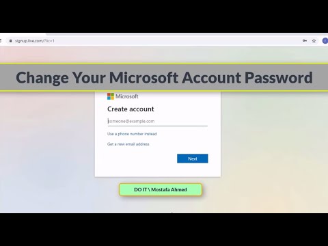 How to change Microsoft account password ll Easy steps to know