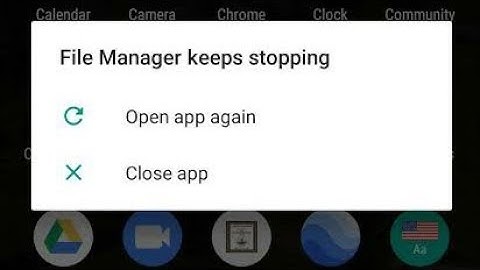 mi file manager keeps stopping | file manager keeps stopping xiaomi | redmi note phone