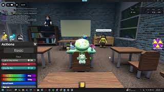 Roblox TPE: Flipping the Gravity and Spawning a Lightning Strike in the classroom