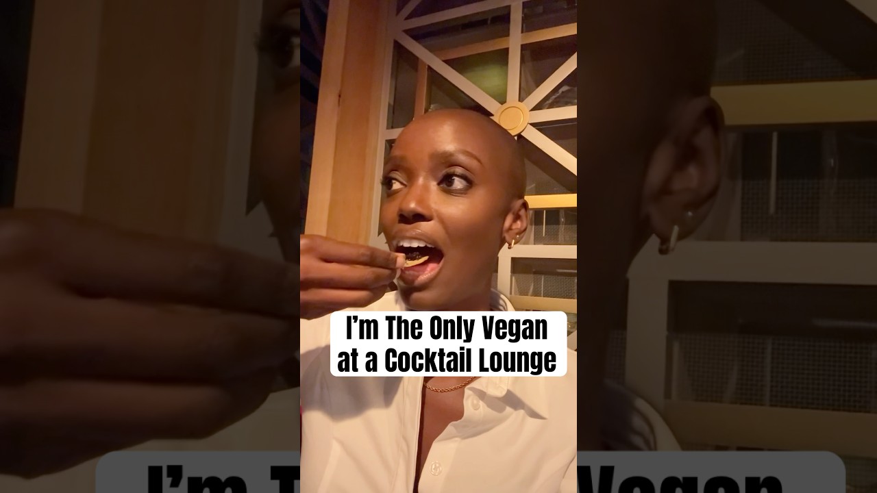 Я единственный веган в коктейль-баре 