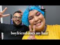 Boyfriend Does My Hair | L&#39;Oreal Feria R48