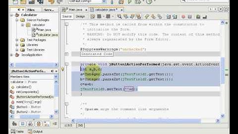 Make a simple Java App in NetBeans IDE using Swing Controls