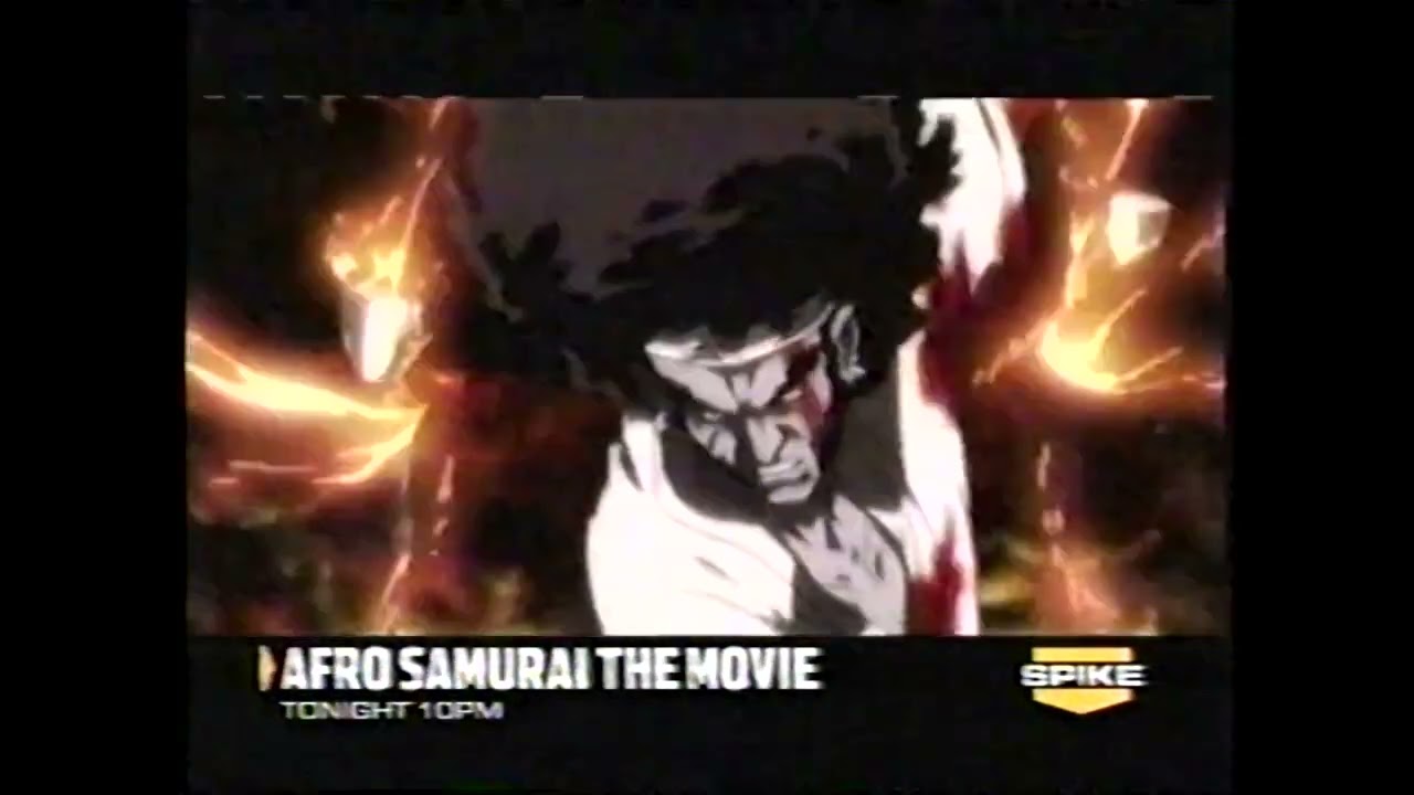 Afro Samurai: The Movie TV Promo Spot #2 [Spike TV] Samuel L. Jackson *rare*