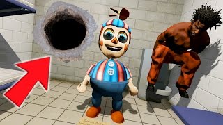 BALLOON BOY BREAKS OUT OF JAIL! (GTA 5 Mods For Kids FNAF Funny Moments)