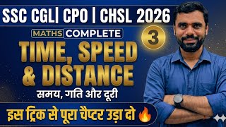 Time, Speed &amp; Distance: 1 Video, सब कुछ साफ़! 🚀 Exam में आग लगा दोगे