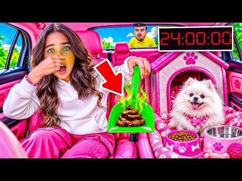 I ADOPTED MY NEW DOG !! WE TURNED THE CAR INTO A HOME, LOOK WHAT HE DID ? ELİF SİNEM !