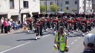 The Royal Regiment of Scotland Band - Linlithgow Marches 2023 - Part 1 - The Glaswegian