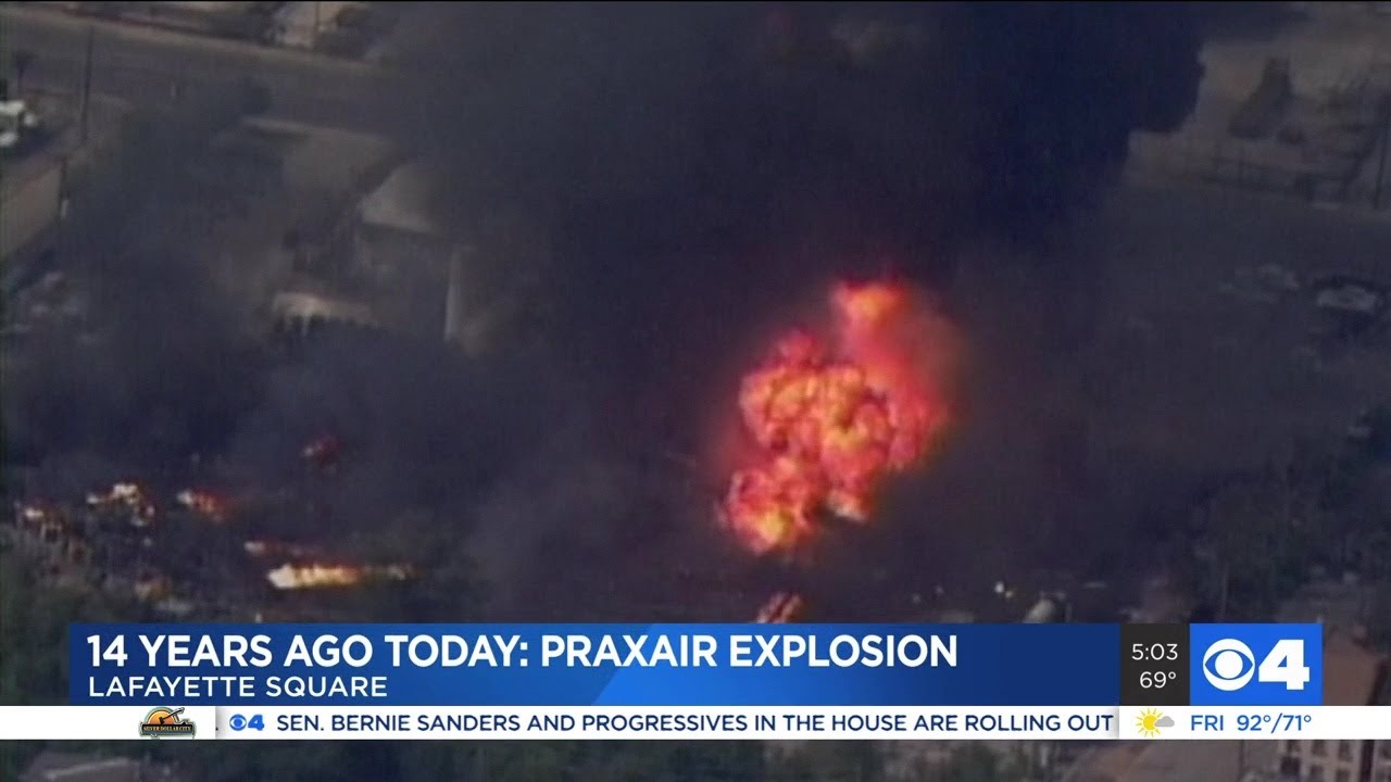 14 years ago: Massive explosion, fire destroys St. Louis Prax-air plant