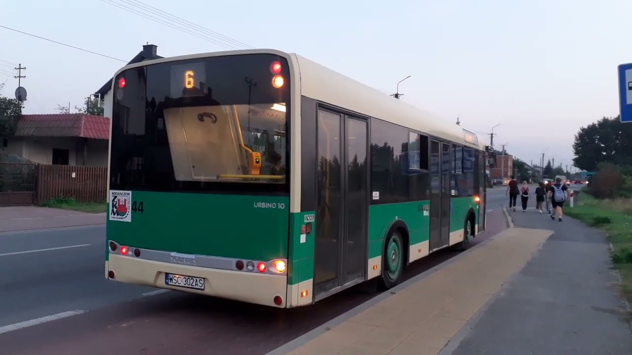 Solaris Urbino 10 III #44 [🚍 ➡️ 6 - ZKM Sochaczew - Przejazd]