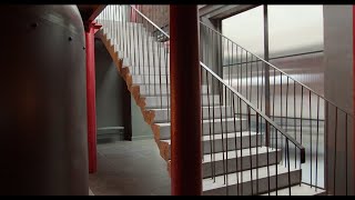 The Stonemasonry Company - The Market Building : Atlantic Blue Post-Tensioned Stone Staircase