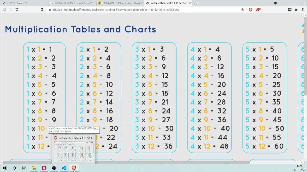 Table generator. Table generator