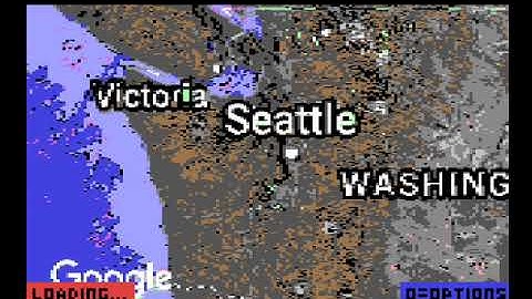 Google Maps for the Commodore64