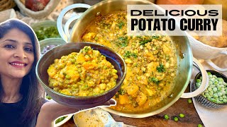 Cosy, comforting, Easy and utterly delicious signature family Potato Curry#potatocurry#potatorecipe