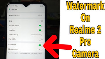 How To Enable Watermark On Realme 2 Pro Camera | Realme 2 Pro Tips & Tricks