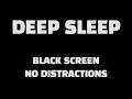 Deep Sleep Instantly (No Ads) — Black Screen Rain Sound | 3 Hour Sleep, No Talking