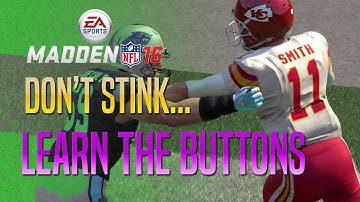 Madden 16 Tips - Learn The Controls + Buttons!