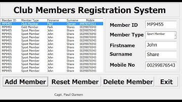 How to Create a Registration Recording System in Excel using VBA