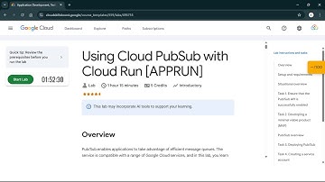 Using Cloud PubSub with Cloud Run [APPRUN] | #qwiklabs | #coursera #CLI