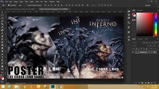 How to Cobra Land Snake Movie Poster Photoshop tutorial Manipulation screenshot 5