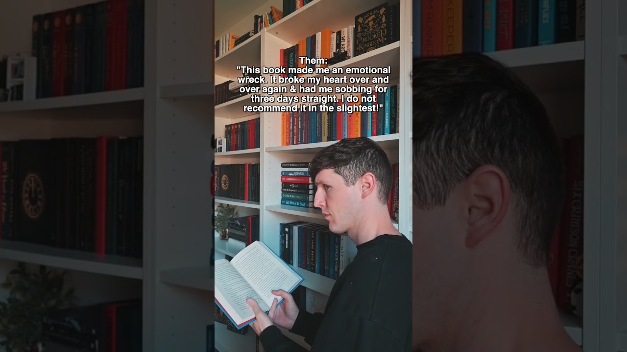 I love books that destroy my emotions 😅 