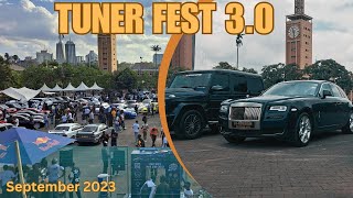 TUNER FEST 3.0 Motorshow Event at KICC ||The Most attended Car Show Event  || September 2023||