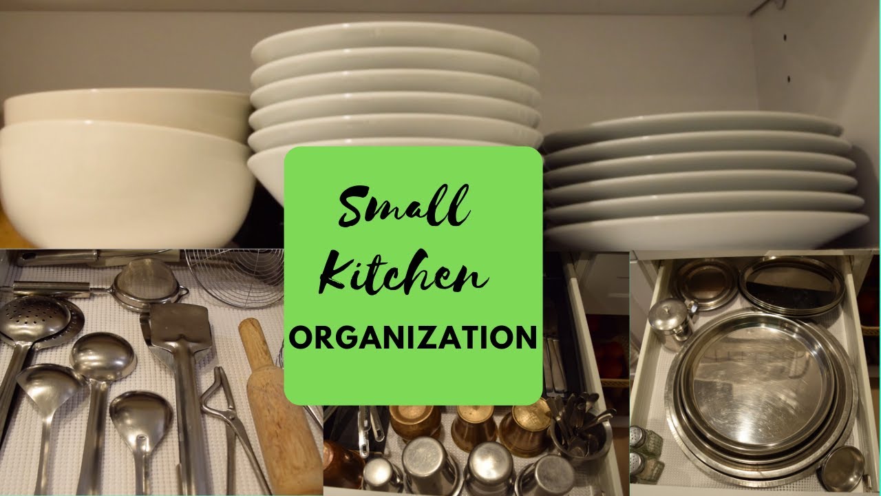 Small kitchen  organization ideas  NRI Indian Kitchen  Tour 