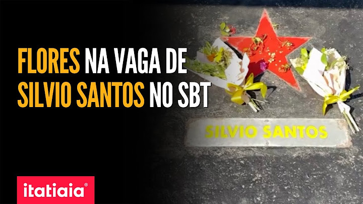 CELSO PORTIOLLI FAZ HOMENAGEM A SILVIO SANTOS E MOSTRA VAGA DE ESTACIONAMENTO COM FLORES