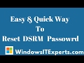 Directory Services Restore Mode  How to Reset DSRM Passoword for Active Directory Windows Server 201