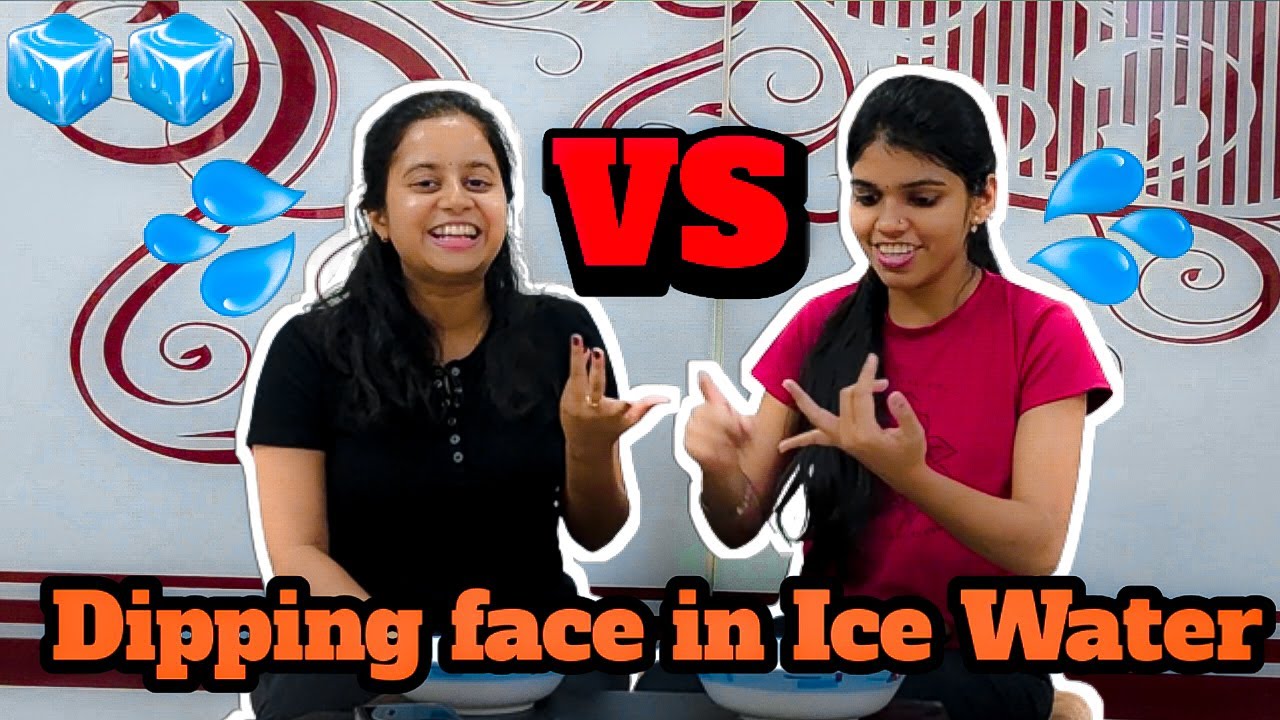 Dipping the Face in ICE Water Challenge !!!🤣😍 I Phone Give away 😜